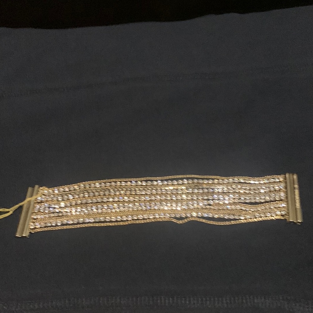 NWT - Swarovski Fit Wide Bracelet